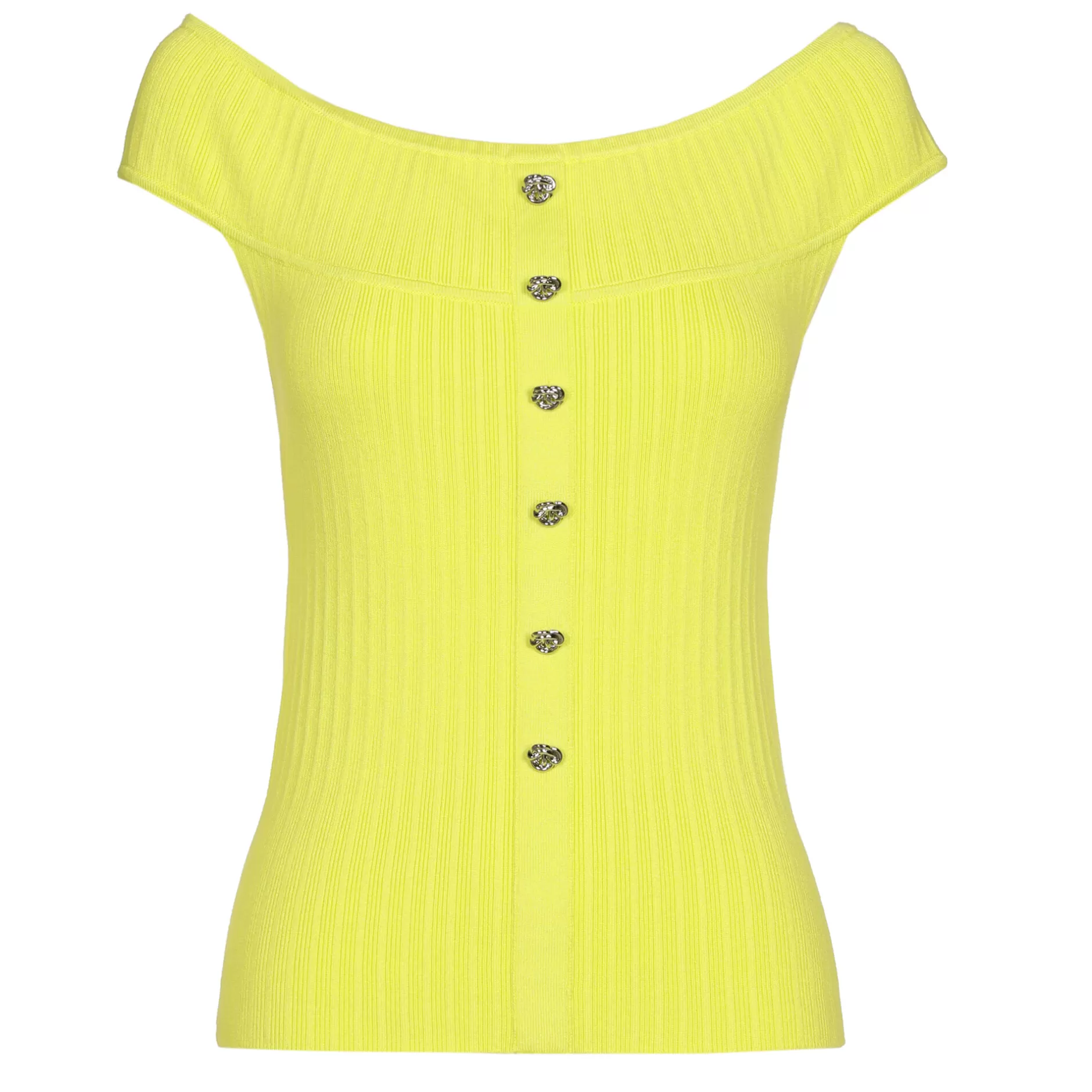 Caroline Biss 1242-80 / Aansluitende Geklede Top Met Stretch*Vrouwen Pulls