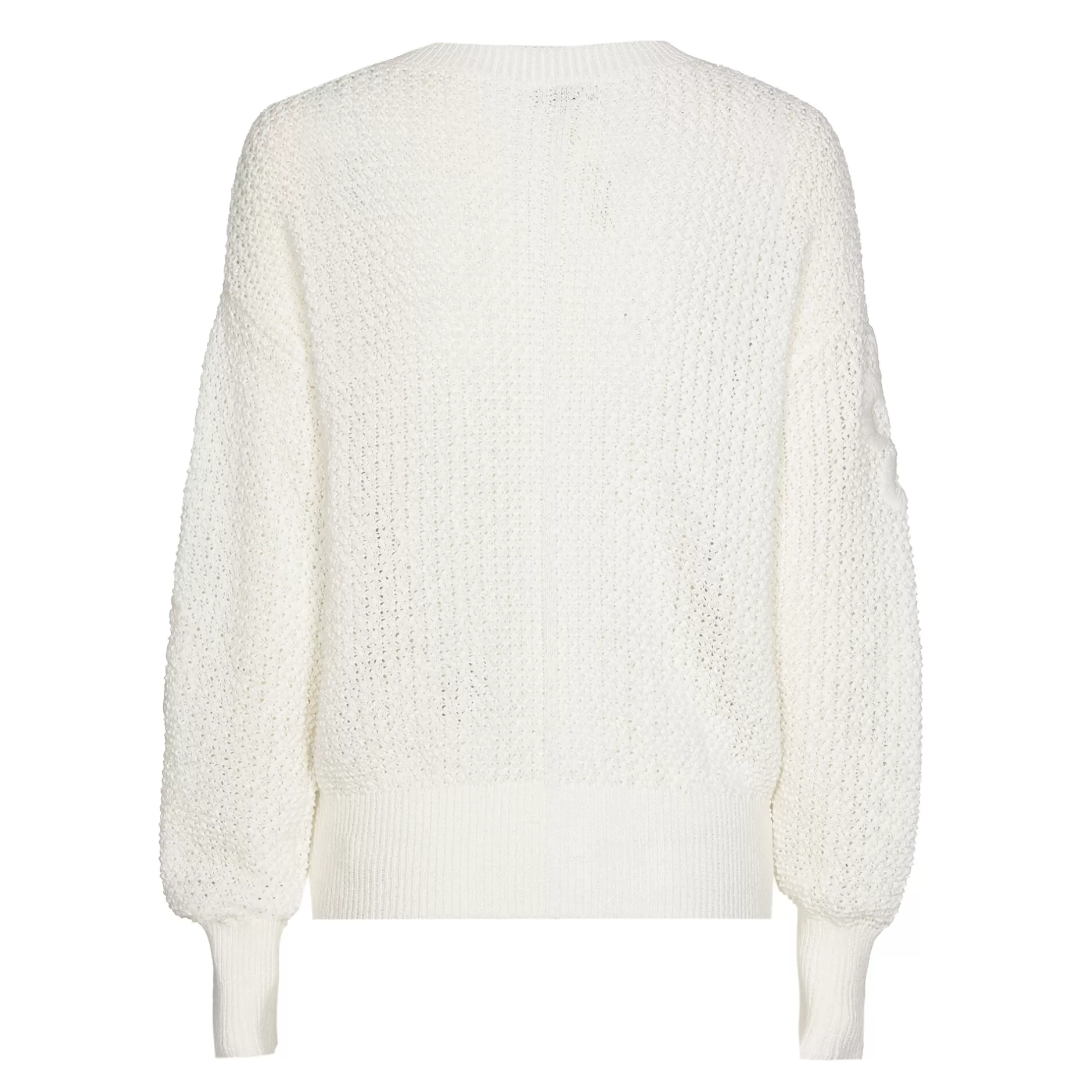 Caroline Biss 1294-91 / Vrouwelijke Pull Met Broderie Effect*Vrouwen Pulls