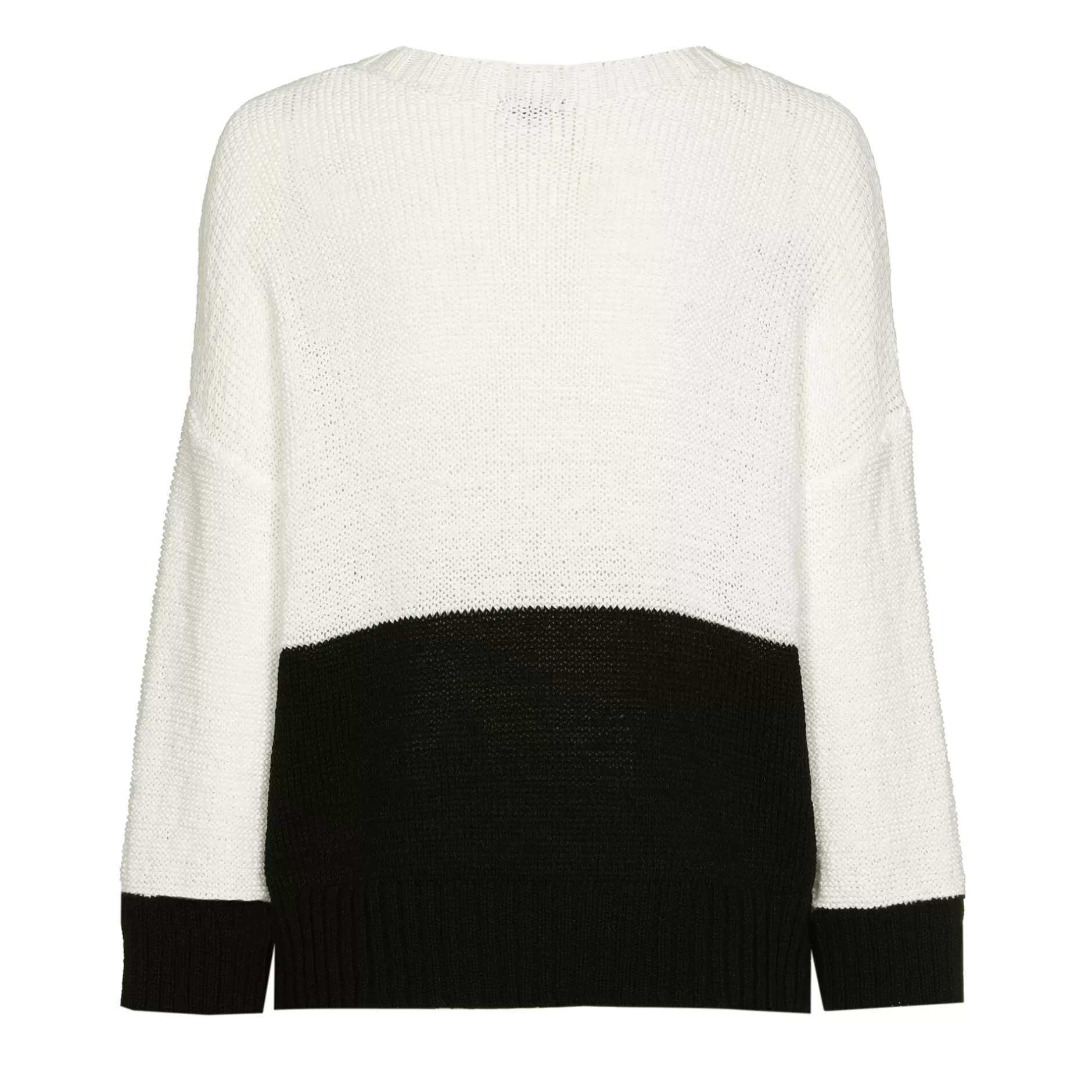 Caroline Biss 1298-19 / Katoenen Pull Bicolor*Vrouwen Pulls