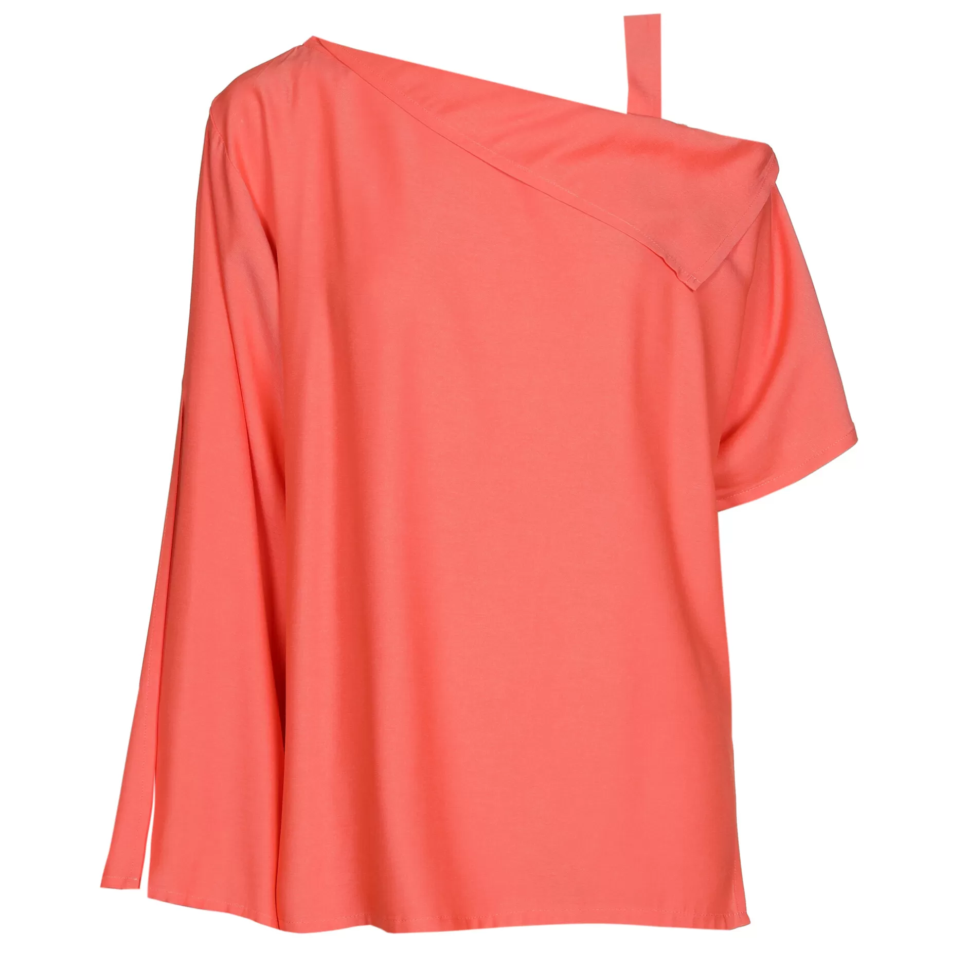 Caroline Biss 1686-55 / Asymmetrische Geklede Top*Vrouwen Tops