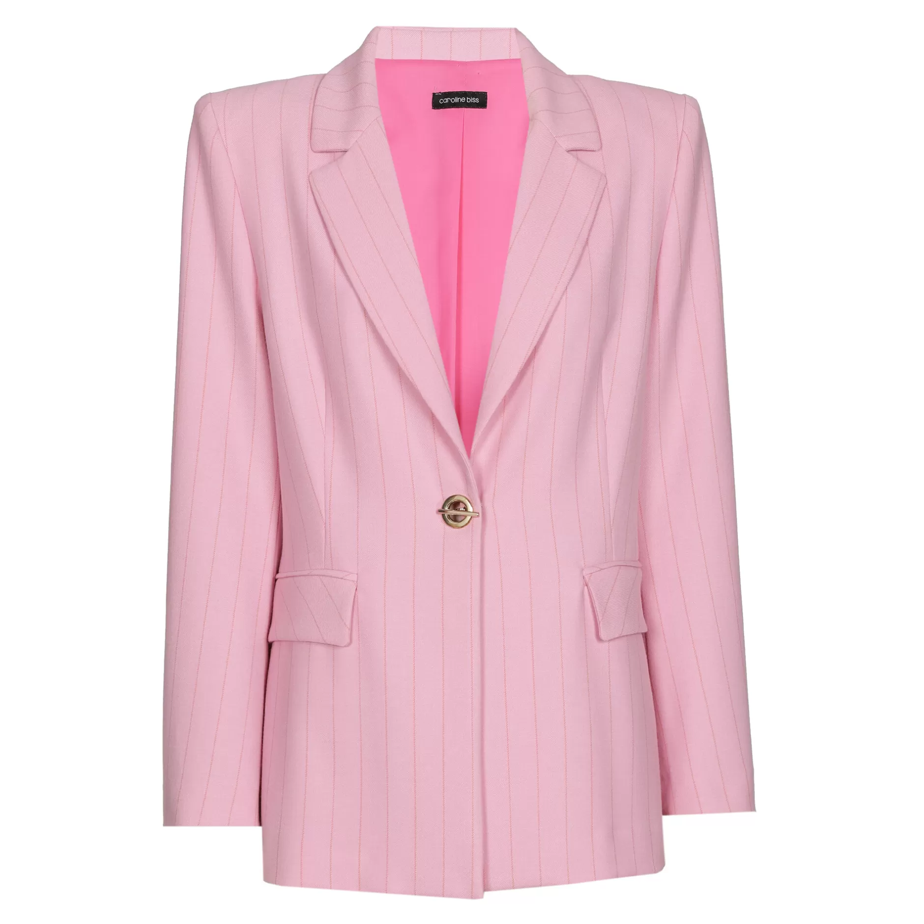 Caroline Biss 1854-71 / Licht Aansluitende Comfortabele Citylook Blazer*Vrouwen Vesten