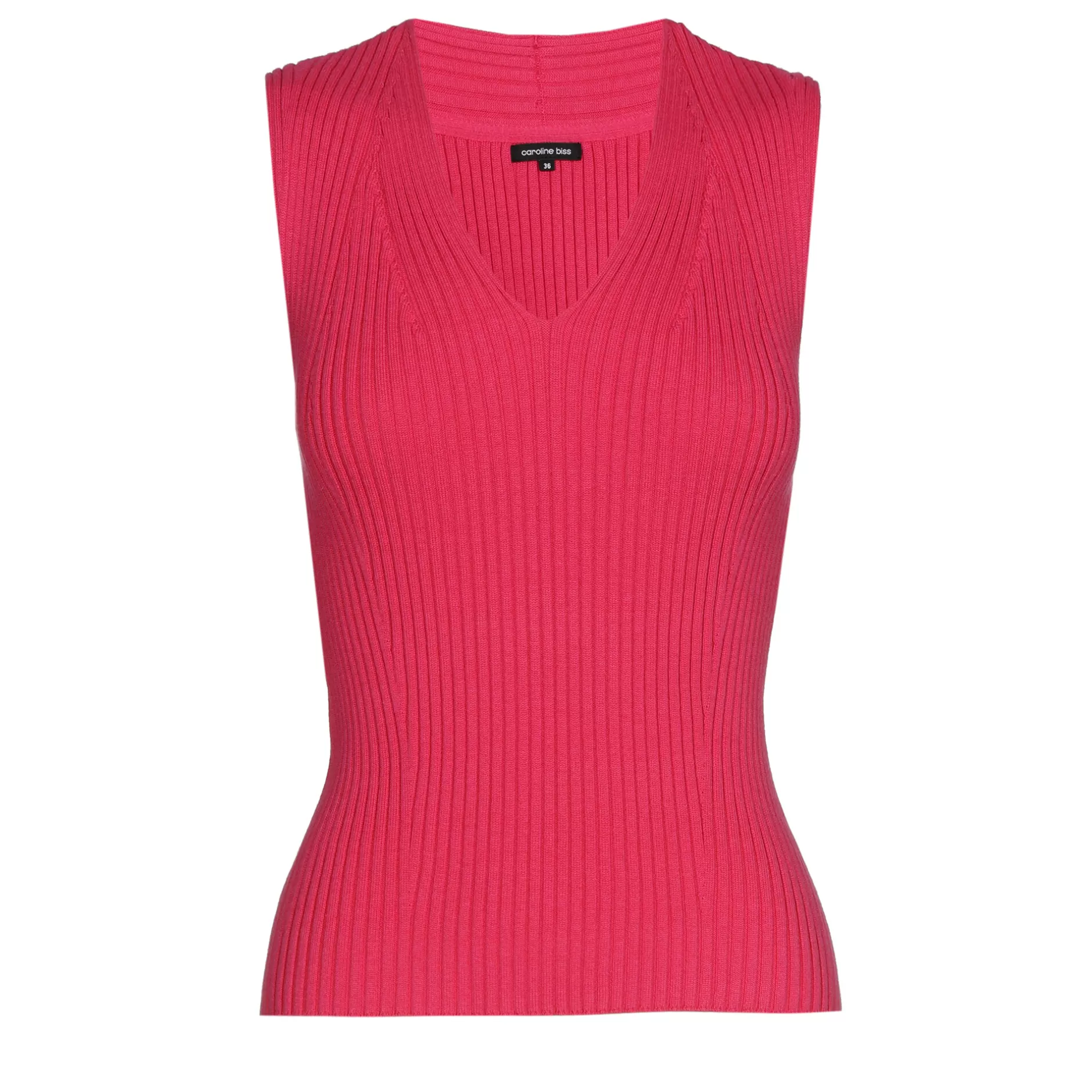 Caroline Biss 3220-71 / Aansluitende Gebreide Top*Vrouwen Pulls