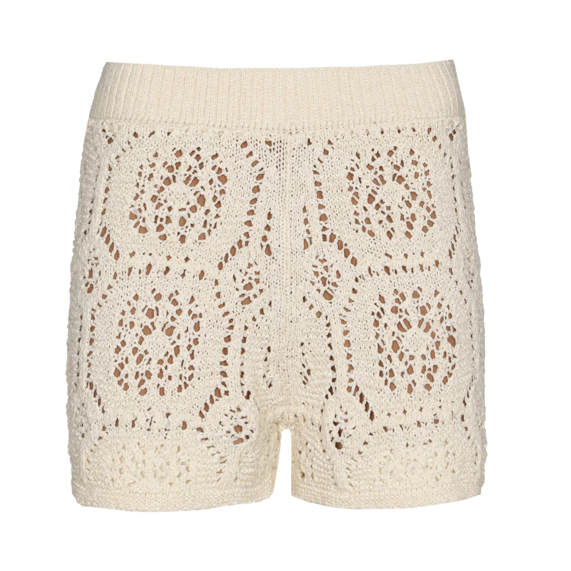 Caroline Biss 3517-93 / Gehaakte Short, Normal Waist*Vrouwen Broeken