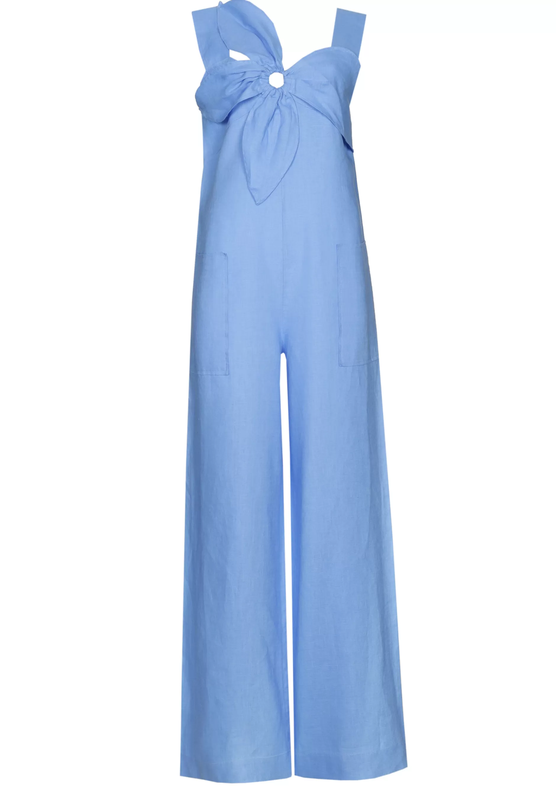 Caroline Biss 3570-24 / Jumpsuit In Linnen*Vrouwen Broeken